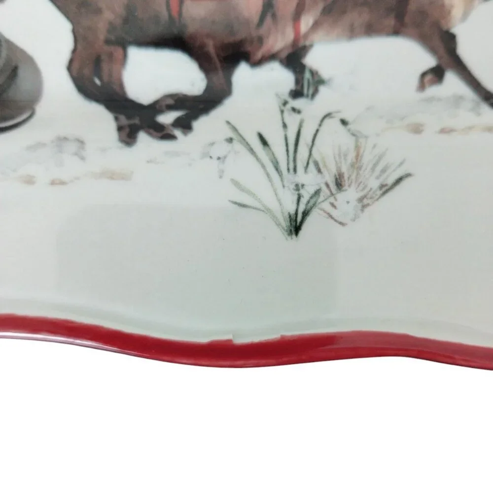 Better Homes And Gardens Heritage Collection Ceramic Platter Serving Tray Plate - Picture 5 of 10